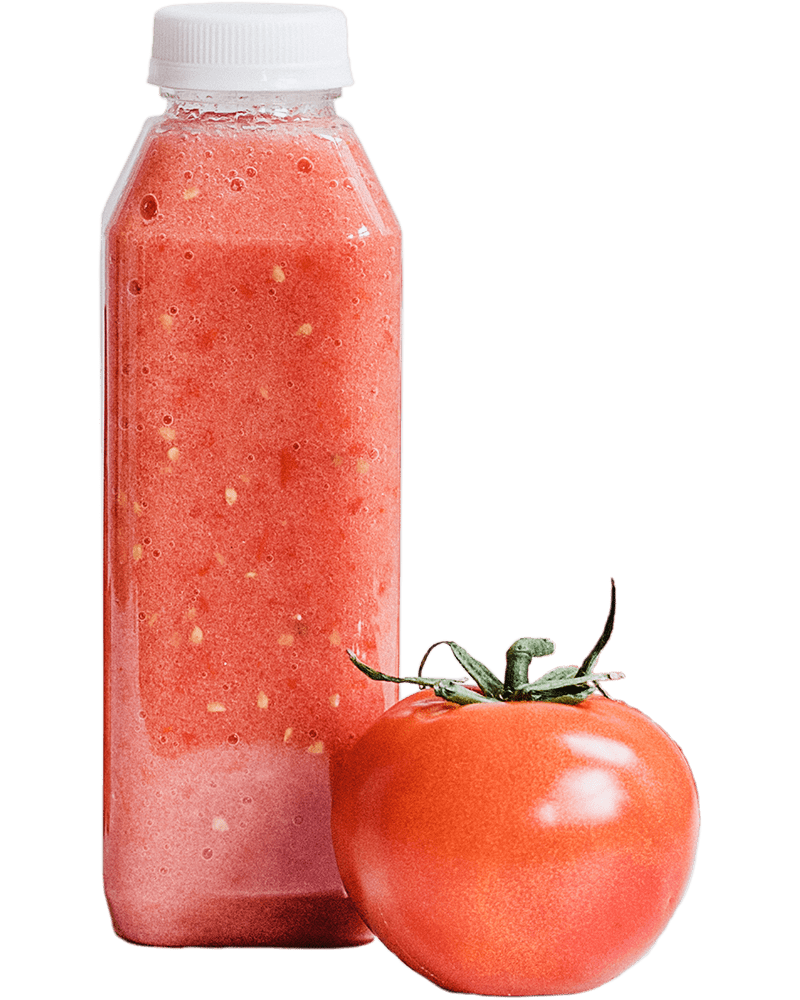 2 Tomato juice bottle